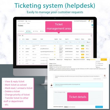 چت و گفتگوی آنلاین + ثبت تیکت پرستاشاپ