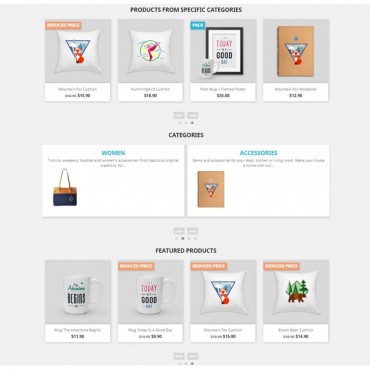 ماژول گردونه و اسلایدر ویژه محصولات 16 در 1 پرستاشاپ