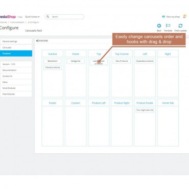 ماژول گردونه و اسلایدر ویژه محصولات 16 در 1 پرستاشاپ