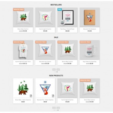 ماژول گردونه و اسلایدر ویژه محصولات 16 در 1 پرستاشاپ