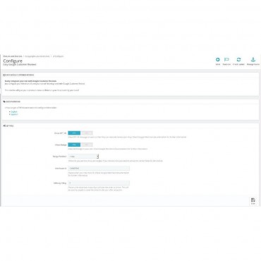ماژول نظرات Google مشتریان پرستاشاپ
