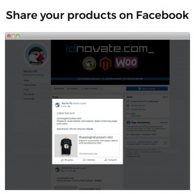 ماژول اشتراک محصولات در شبکه اجتماعی از طریق Backoffice