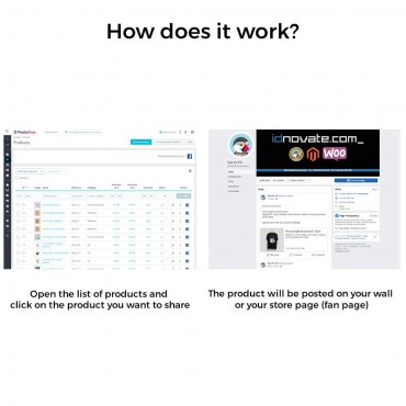 ماژول اشتراک محصولات در شبکه اجتماعی از طریق Backoffice