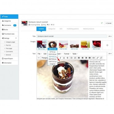 ماژول وبلاگ خیره کننده پرستاشاپ