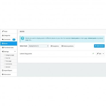 ماژول وبلاگ خیره کننده پرستاشاپ