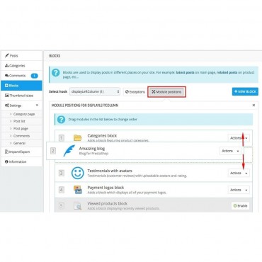 ماژول وبلاگ خیره کننده پرستاشاپ
