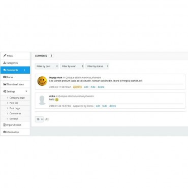 ماژول وبلاگ خیره کننده پرستاشاپ