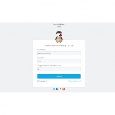 ماژول امنیتی ورود دو مرحله ای به پنل مدیریت پرستاشاپ