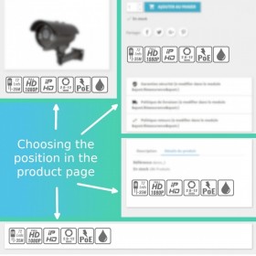 ماژول تصویر ویژگی در صفحه محصول پرستاشاپ