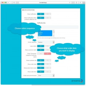 ماژول پرستاشاپی اطلاع رسانی پاپ آپی محصولات فروخته شده به مشتریان