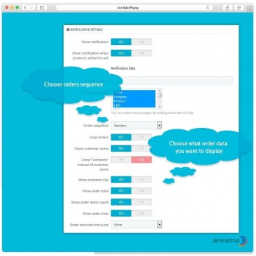 ماژول پرستاشاپی اطلاع رسانی پاپ آپی محصولات فروخته شده به مشتریان