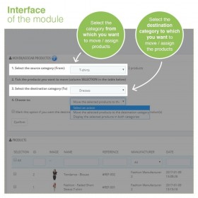 ماژول ویرایش دسته بندی و تخصیص محصولات به سایر دسته بندی های موجود در پرستاشاپ