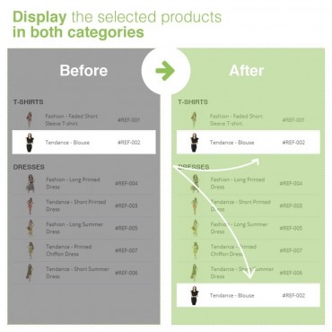 ماژول ویرایش دسته بندی و تخصیص محصولات به سایر دسته بندی های موجود در پرستاشاپ