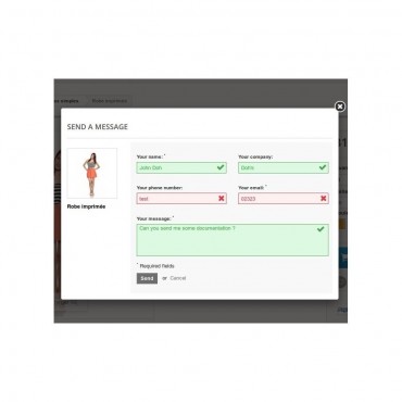 ماژول افزودن باکس تماس با ما در صفحه محصولات پرستاشاپ