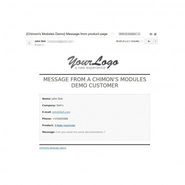 ماژول افزودن باکس تماس با ما در صفحه محصولات پرستاشاپ