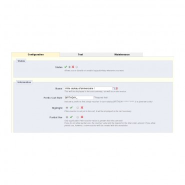 ماژول تبریک زادروز کاربران با کد تخفیف پرستاشاپ