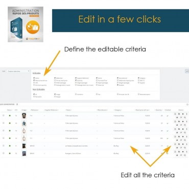 ماژول مدیریت سریع دیتابیس محصولات پرستاشاپی