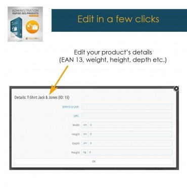 ماژول مدیریت سریع دیتابیس محصولات پرستاشاپی