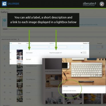 ماژول ایجاد گالری تصاویر در فروشگاه پرستاشاپی