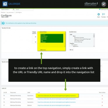 ماژول ایجاد گالری تصاویر در فروشگاه پرستاشاپی