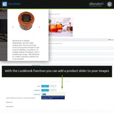 ماژول ایجاد گالری تصاویر در فروشگاه پرستاشاپی