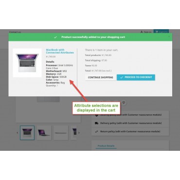 ماژول تولید کننده ترکیبی ویژگی های نامحدود در پرستاشاپ