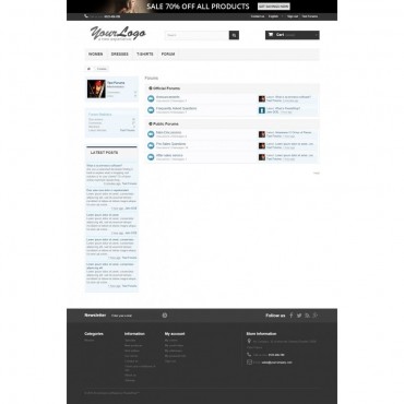 ماژول انجمن ساز و فروم ساز پرستاشاپ