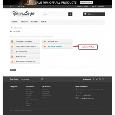 ماژول انجمن ساز و فروم ساز پرستاشاپ