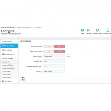 ماژول نمایش رضایت و تاییدیه مشتریان پرستاشاپ