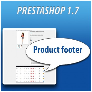 ماژول درج جدول ترکیبات در صفحه محصولات پرستاشاپ