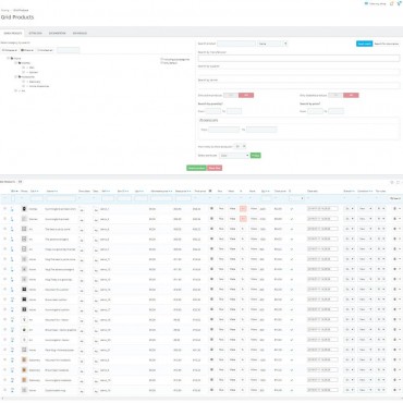 ماژول ویرایش سریع محصولات و آیتم ها در پرستاشاپ