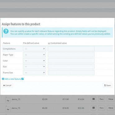 ماژول ویرایش سریع محصولات و آیتم ها در پرستاشاپ