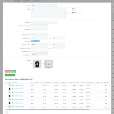 ماژول ویرایش سریع محصولات و آیتم ها در پرستاشاپ