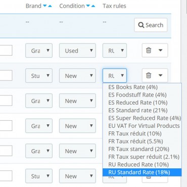 ماژول ویرایش سریع محصولات و آیتم ها در پرستاشاپ