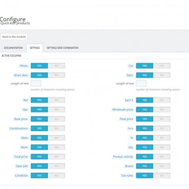 ماژول ویرایش سریع محصولات و آیتم ها در پرستاشاپ
