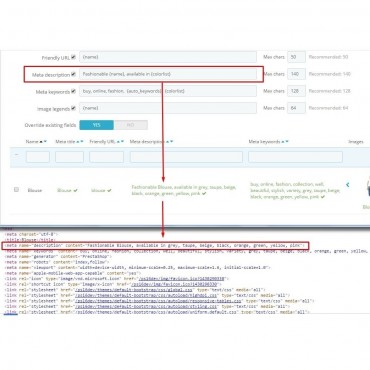 ماژول مدیریت متاتگ های پرستاشاپ
