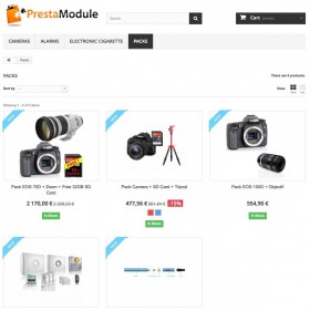 ماژول فروش گروهی محصولات مرتبط پرستاشاپ در قالب یک پکیج