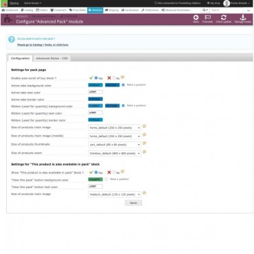 ماژول فروش گروهی محصولات مرتبط پرستاشاپ در قالب یک پکیج