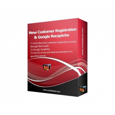 ماژول تایید ایمیل ثبت نامی مشتریان و ریکپچای ضد اسپم گوگل پرستاشاپ