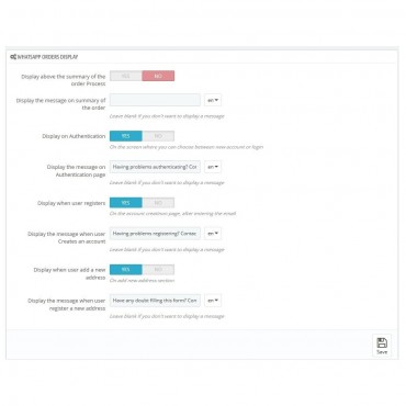 ماژول باکس ارتباط از طریق واتساپ پرستاشاپ