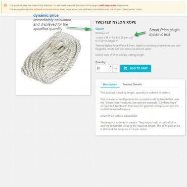 ماژول فروش محصولات بر اساس وزن و طول پرستاشاپ