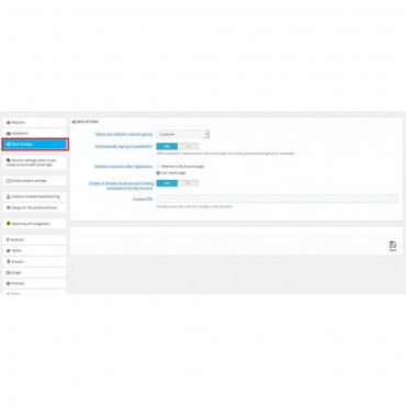 ماژول ورود و ثبت نام از طریق شبکه های اجتماعی + کد تخفیف پرستاشاپ