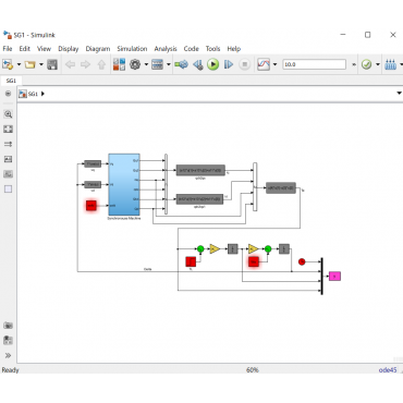 شبیه سازی ماشین های سنکرون