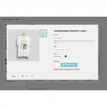 ماژول پرستاشاپ اجباری کردن انتخاب ترکیبات محصول