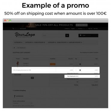 ماژول تخفیف پرستاشاپ - محصولات ویژه و تخفیف 3 در 2