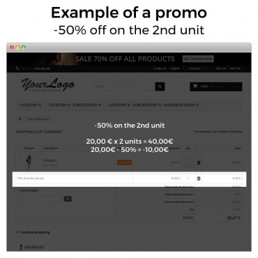 ماژول تخفیف پرستاشاپ - محصولات ویژه و تخفیف 3 در 2