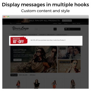 ماژول تخفیف پرستاشاپ - محصولات ویژه و تخفیف 3 در 2