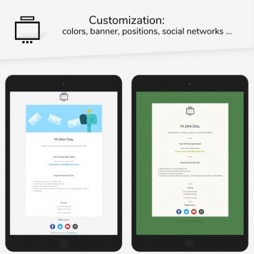 قالب ایمیل پرستاشاپ - Minimalist Pro