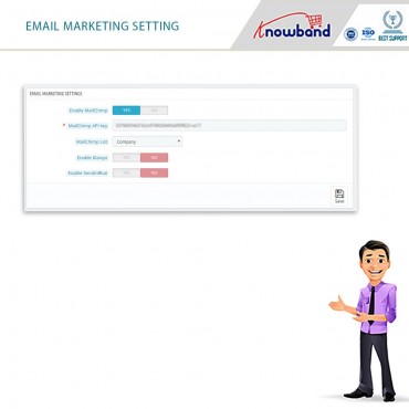 ماژول اطلاع رسانی شارژ مجدد موجودی انبار به مشتریان