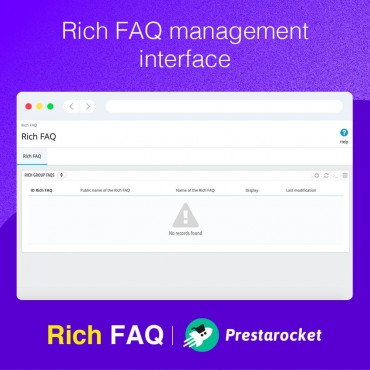 ماژول faq پرستاشاپ - ماژول سوالات متداول ساختاریافته